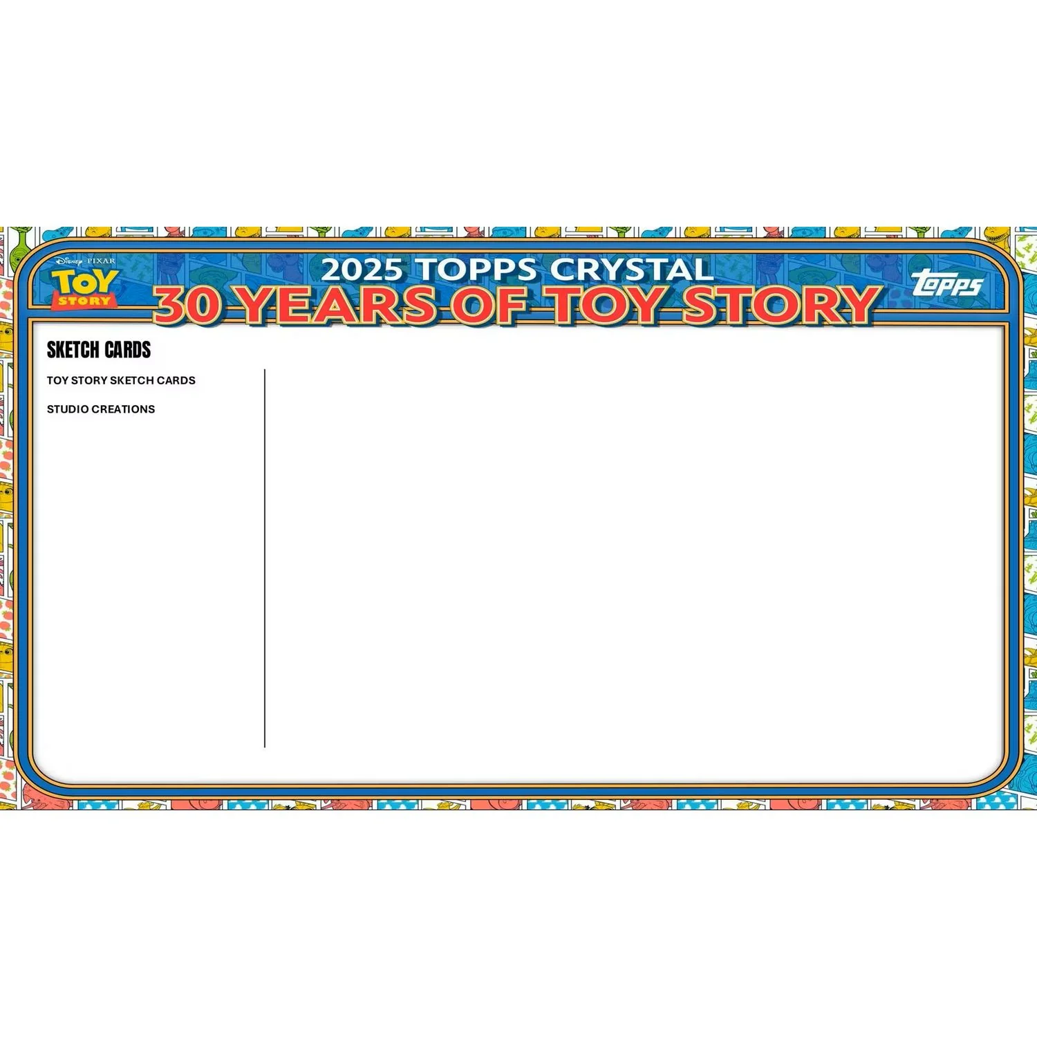 2025 Topps Pixar Crystal 30 Years of Toy Story Hobby Box - Image 22