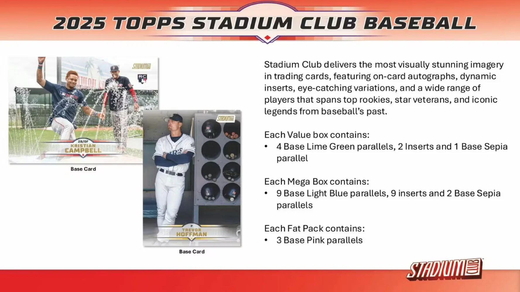 2025 Topps Stadium Club Baseball Blaster Box - Image 3