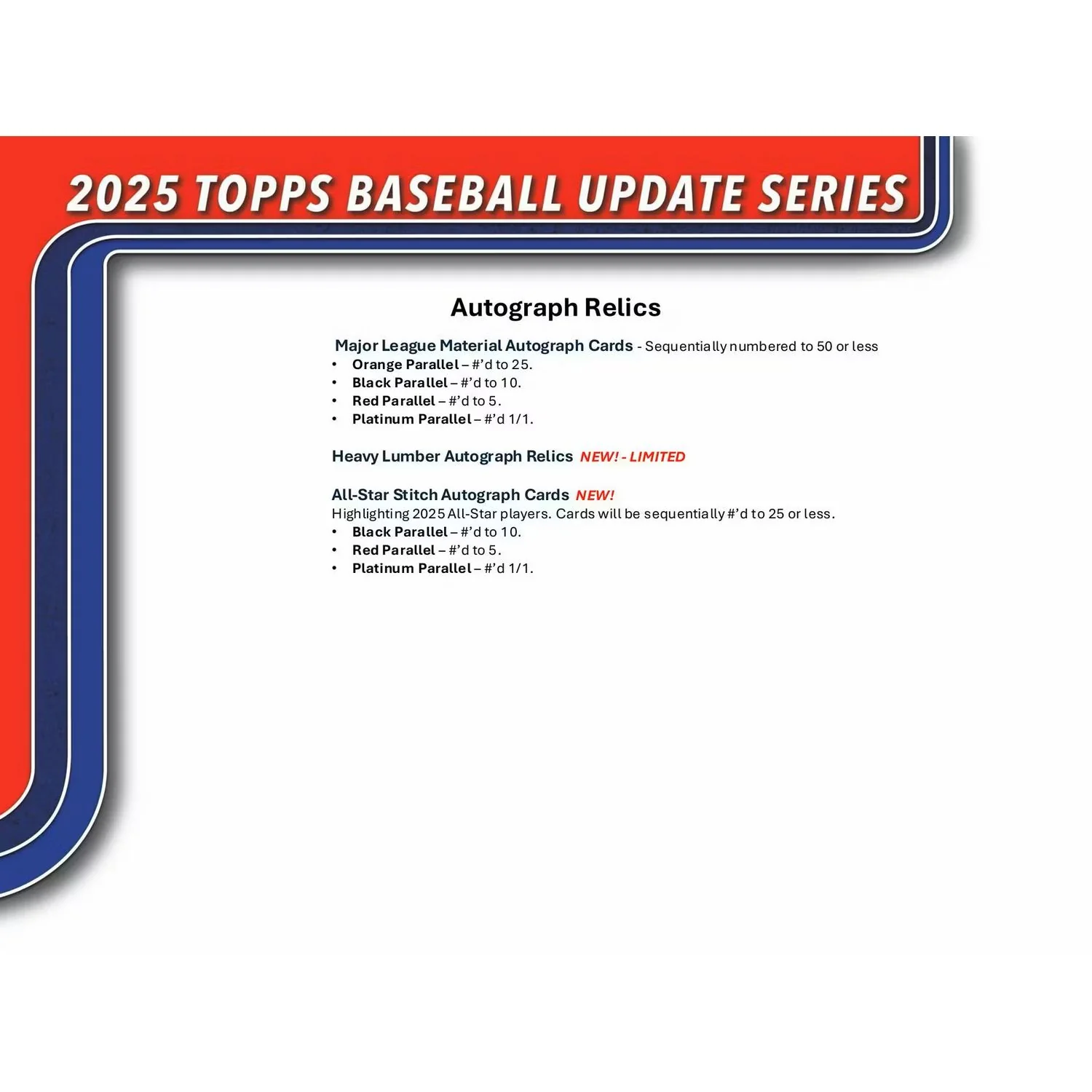 2025 Topps Update Series Baseball Fat Pack - Image 13