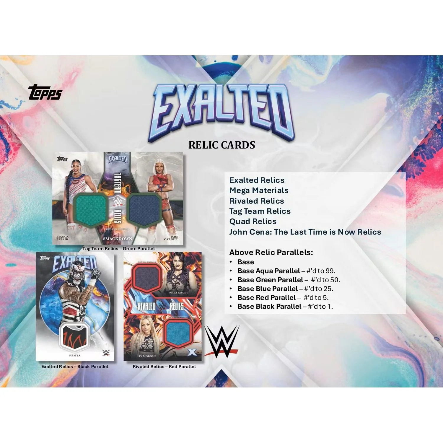 2025 Topps WWE Exalted Hobby Box - Image 5