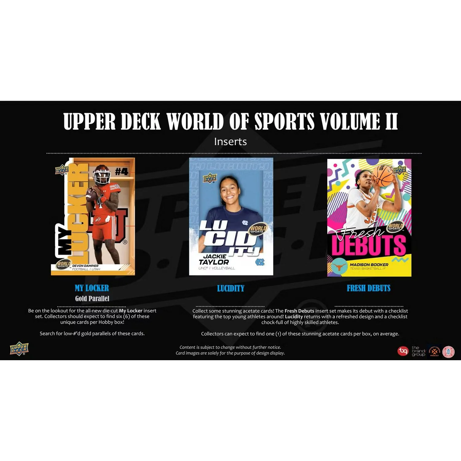 2025 Upper Deck World of Sports Volume 2 Multisport Hobby Box *Contact Us To Order* - Image 6