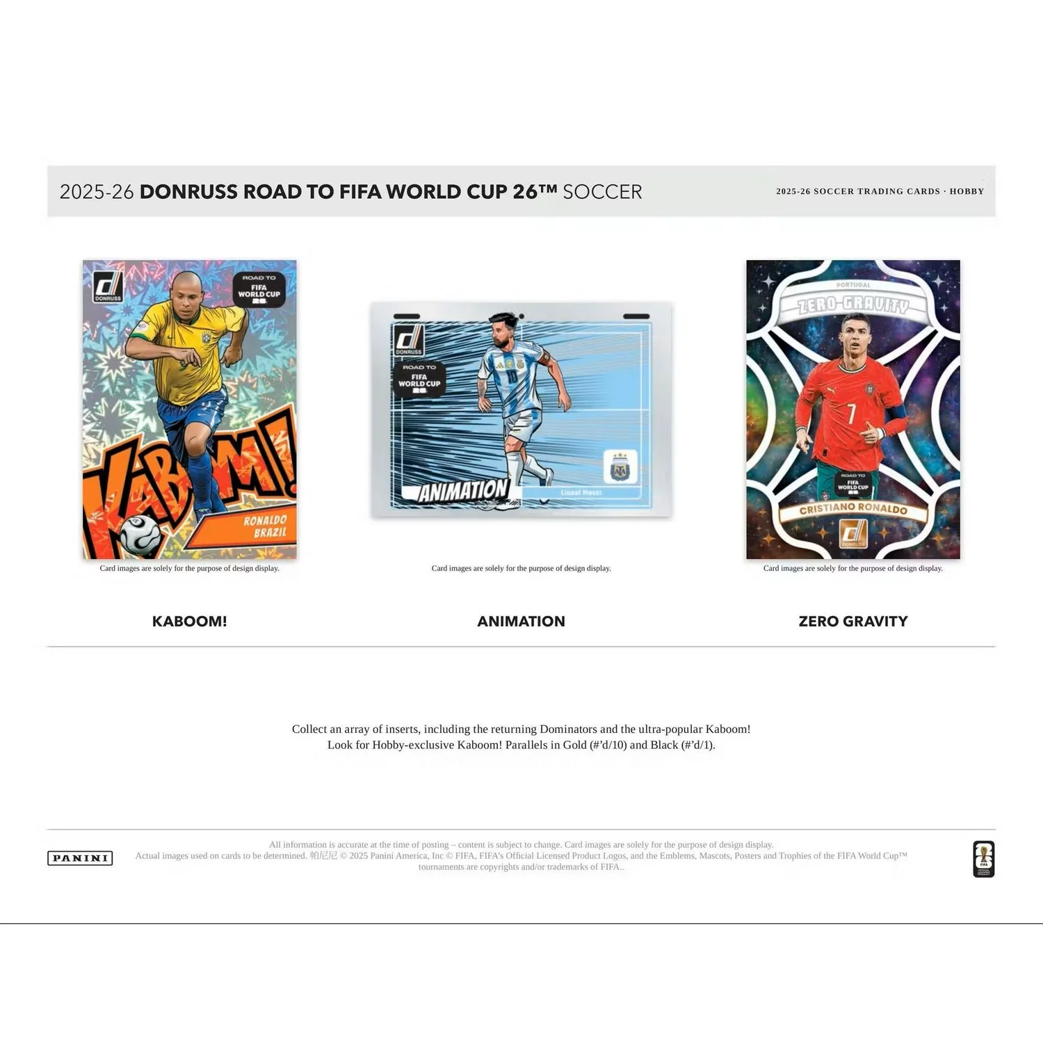 2025-26 Panini Donruss Road to FIFA World Cup Soccer Hobby Box - Image 4