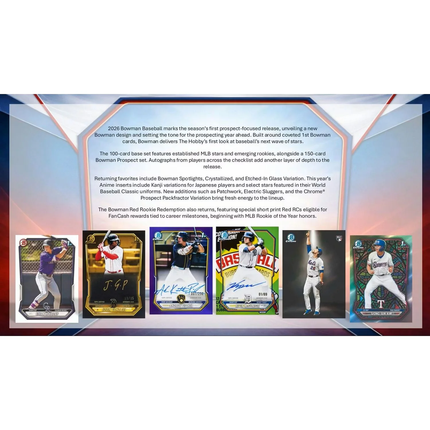 2026 Bowman Baseball Jumbo Box - Image 4