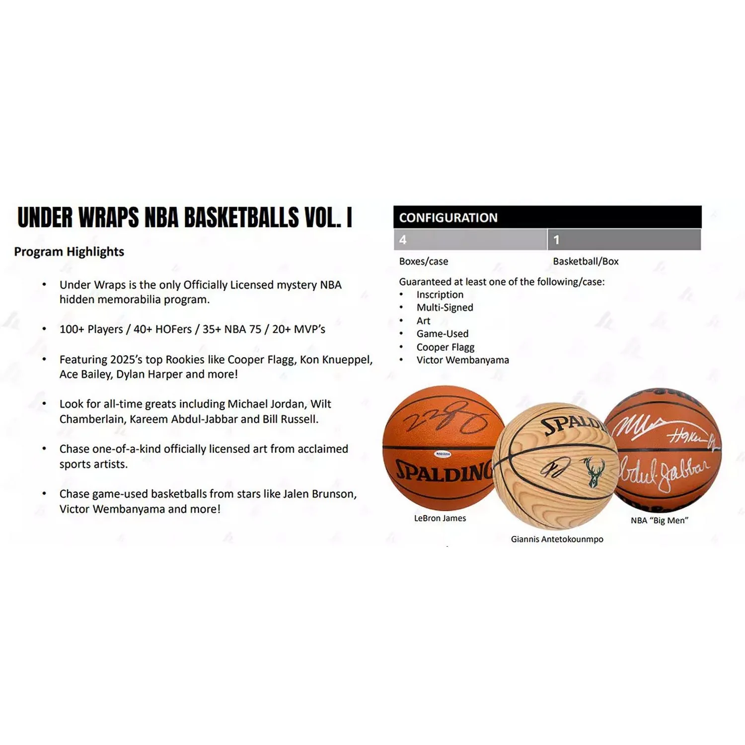 2026 Fanatics Under Wraps Autographed Mystery Basketball - Image 4