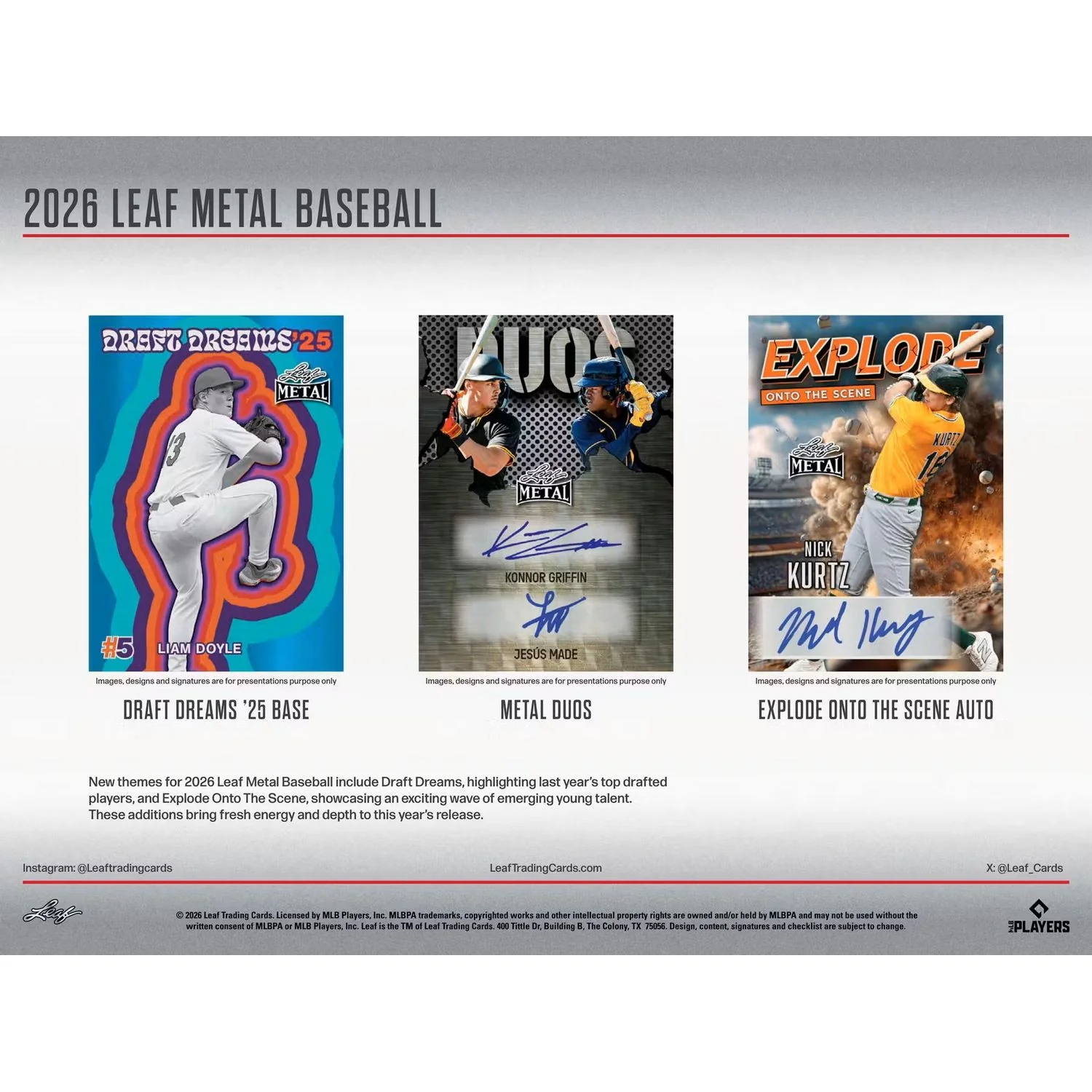 2026 Leaf Metal Baseball Hobby Box - Image 6