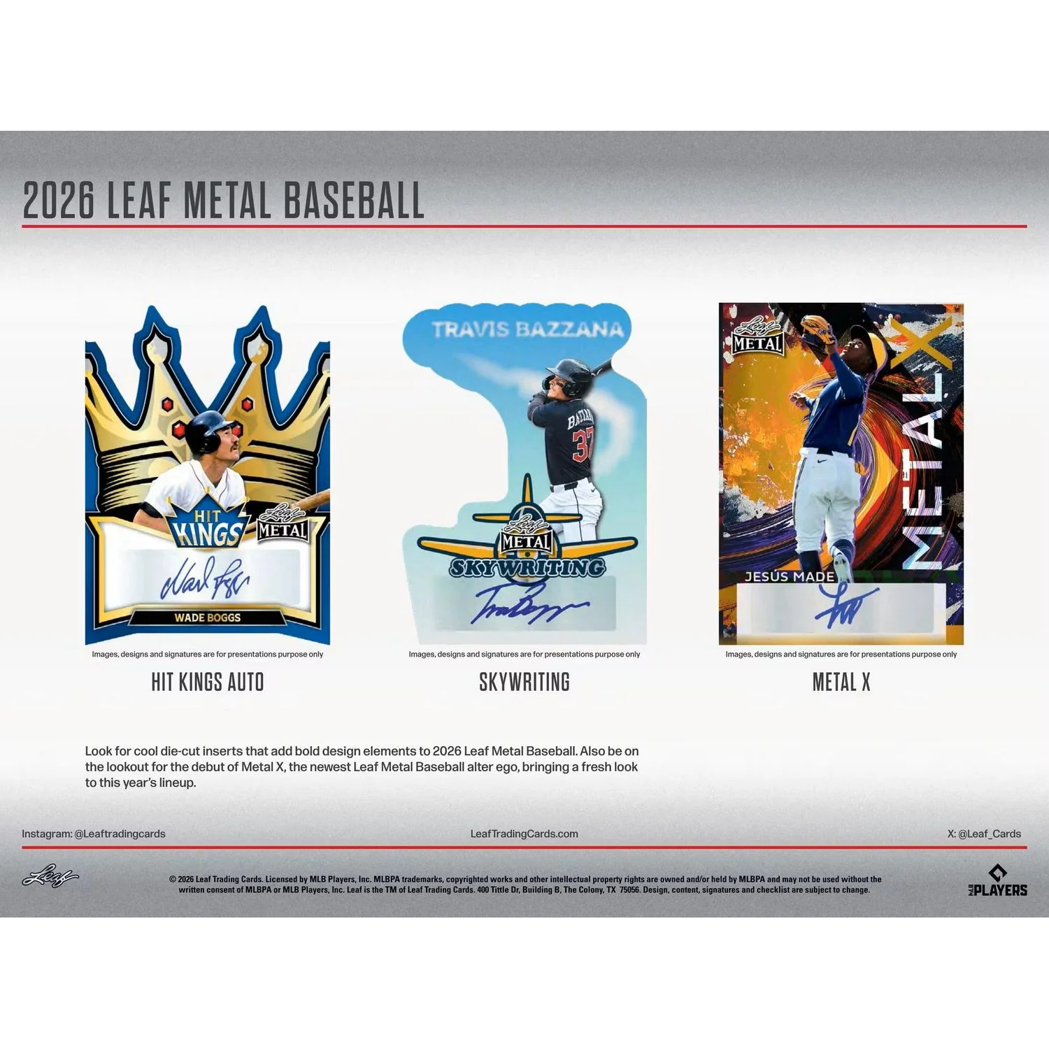 2026 Leaf Metal Baseball Hobby Box - Image 7