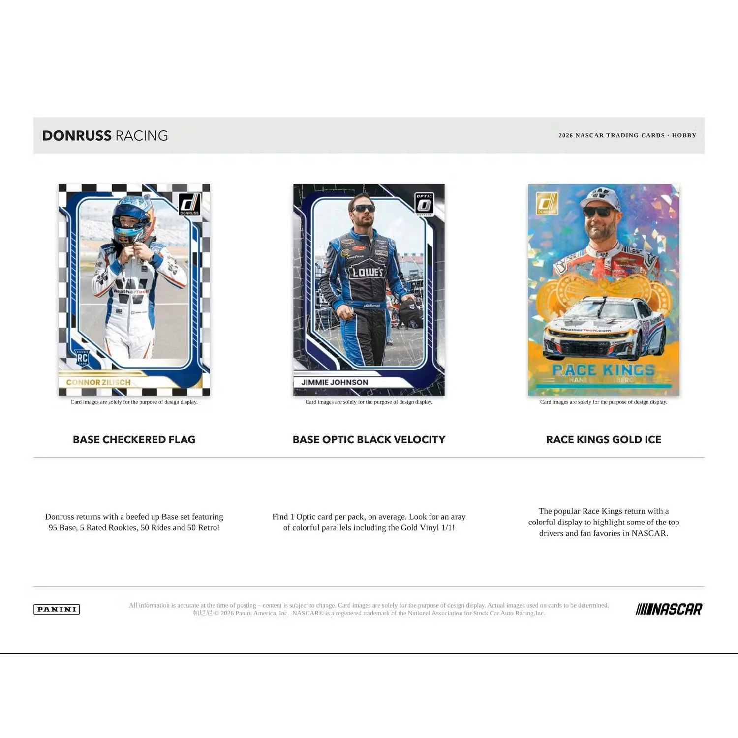 2026 Panini Donruss Racing Hobby Box - Image 4