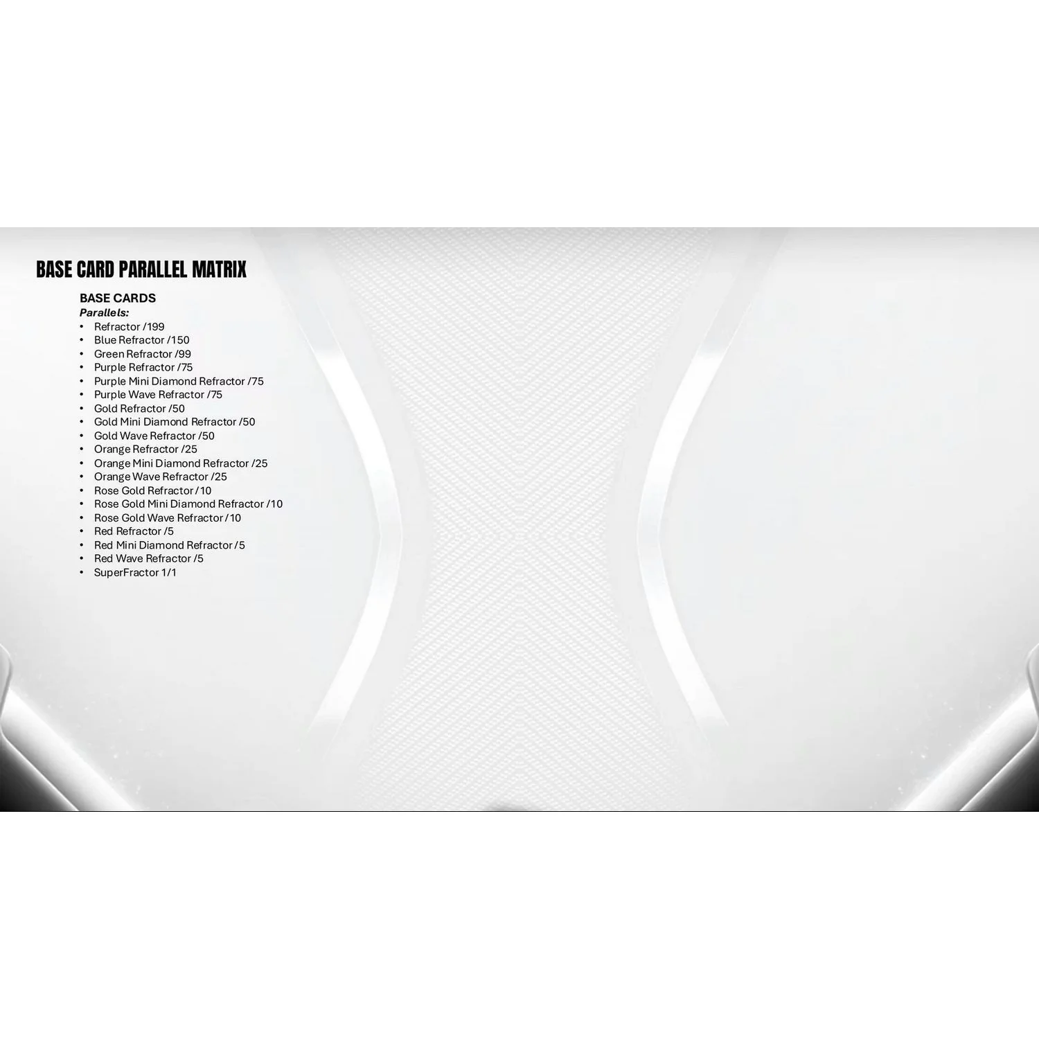 2026 Topps Chrome Black Baseball Hobby Box - Image 17