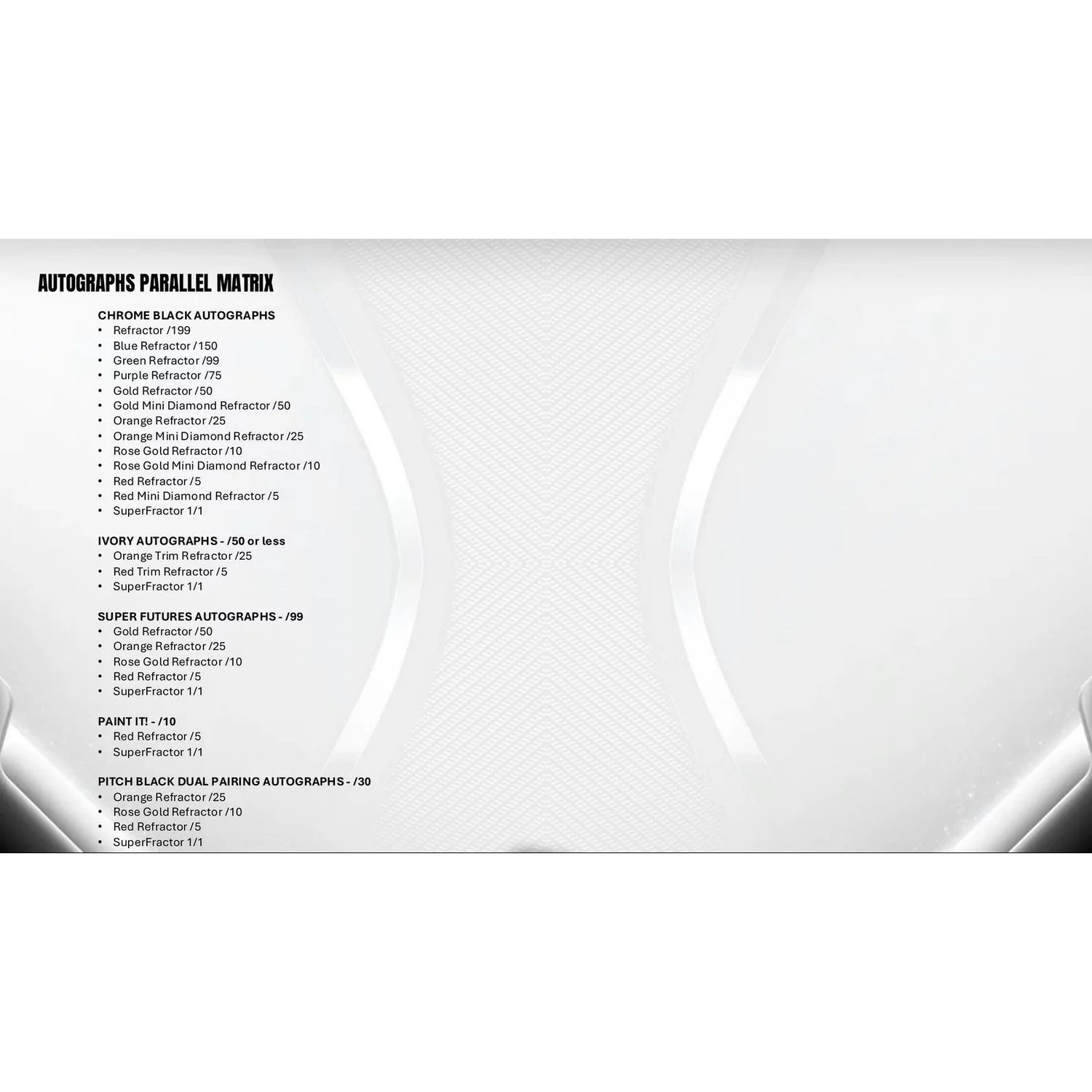 2026 Topps Chrome Black Baseball Hobby Box - Image 19