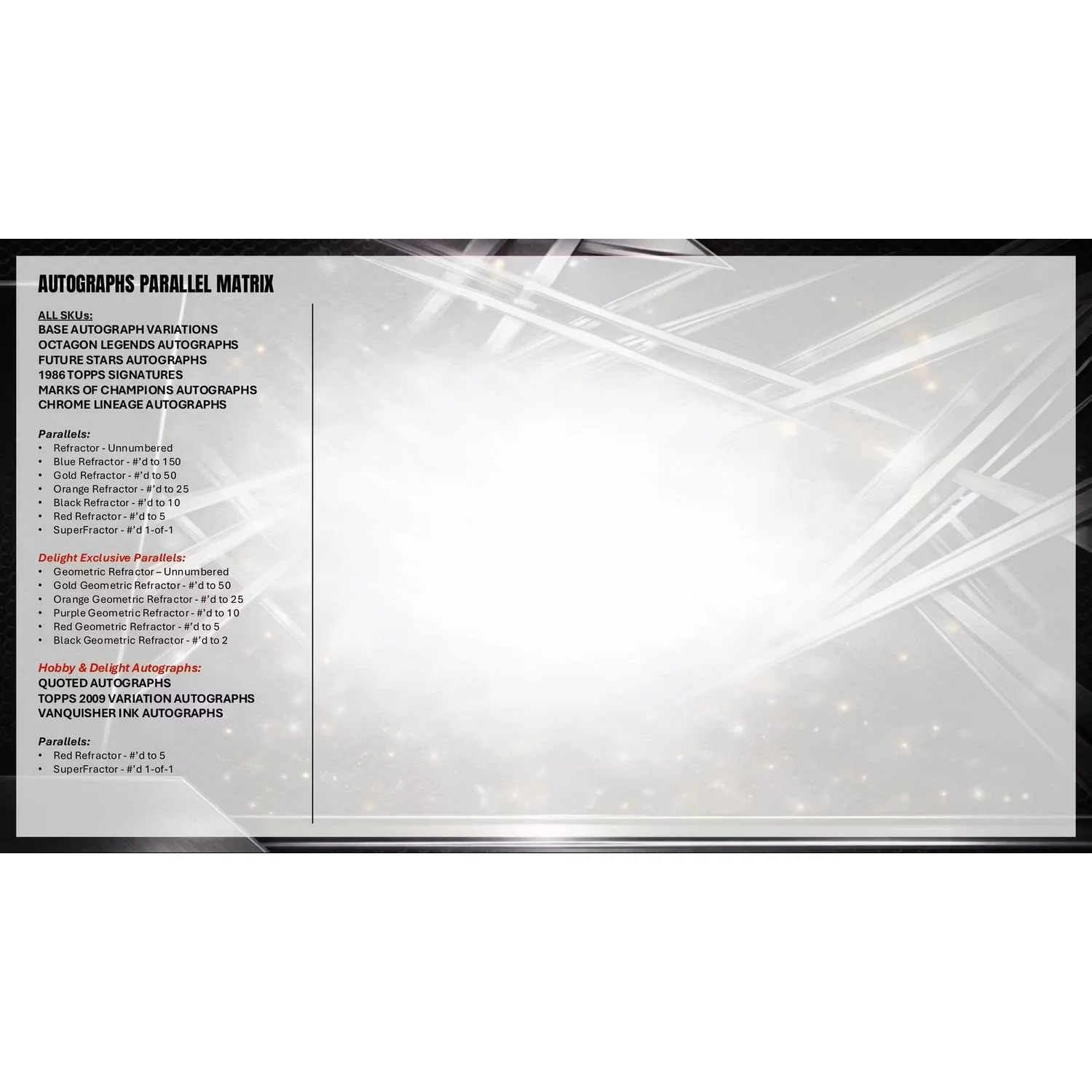2026 Topps Chrome UFC Mega Box - Image 10