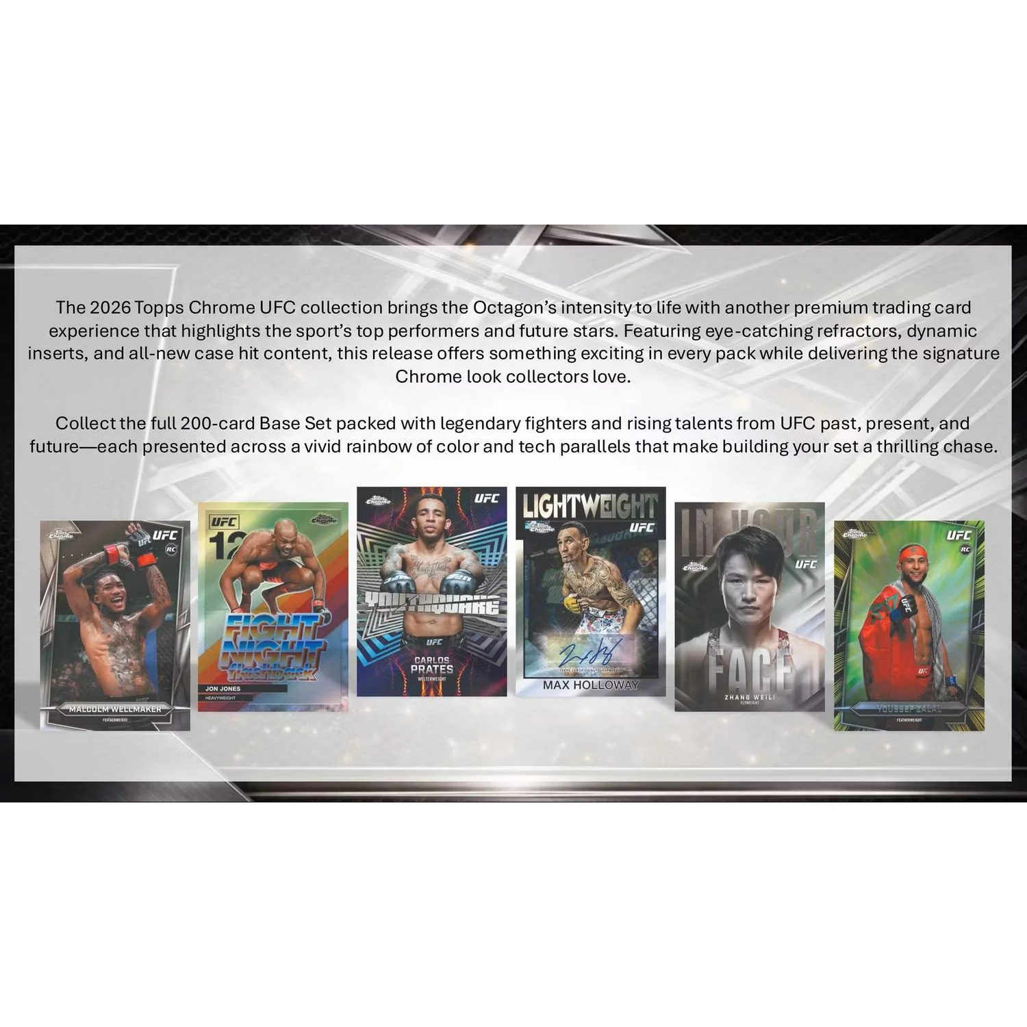 2026 Topps Chrome UFC Mega Box - Image 4
