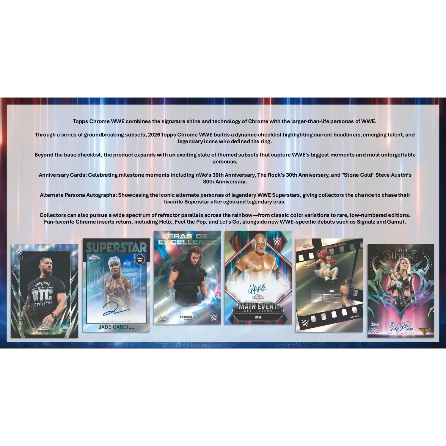 2026 Topps Chrome WWE Blaster Box - Image 10