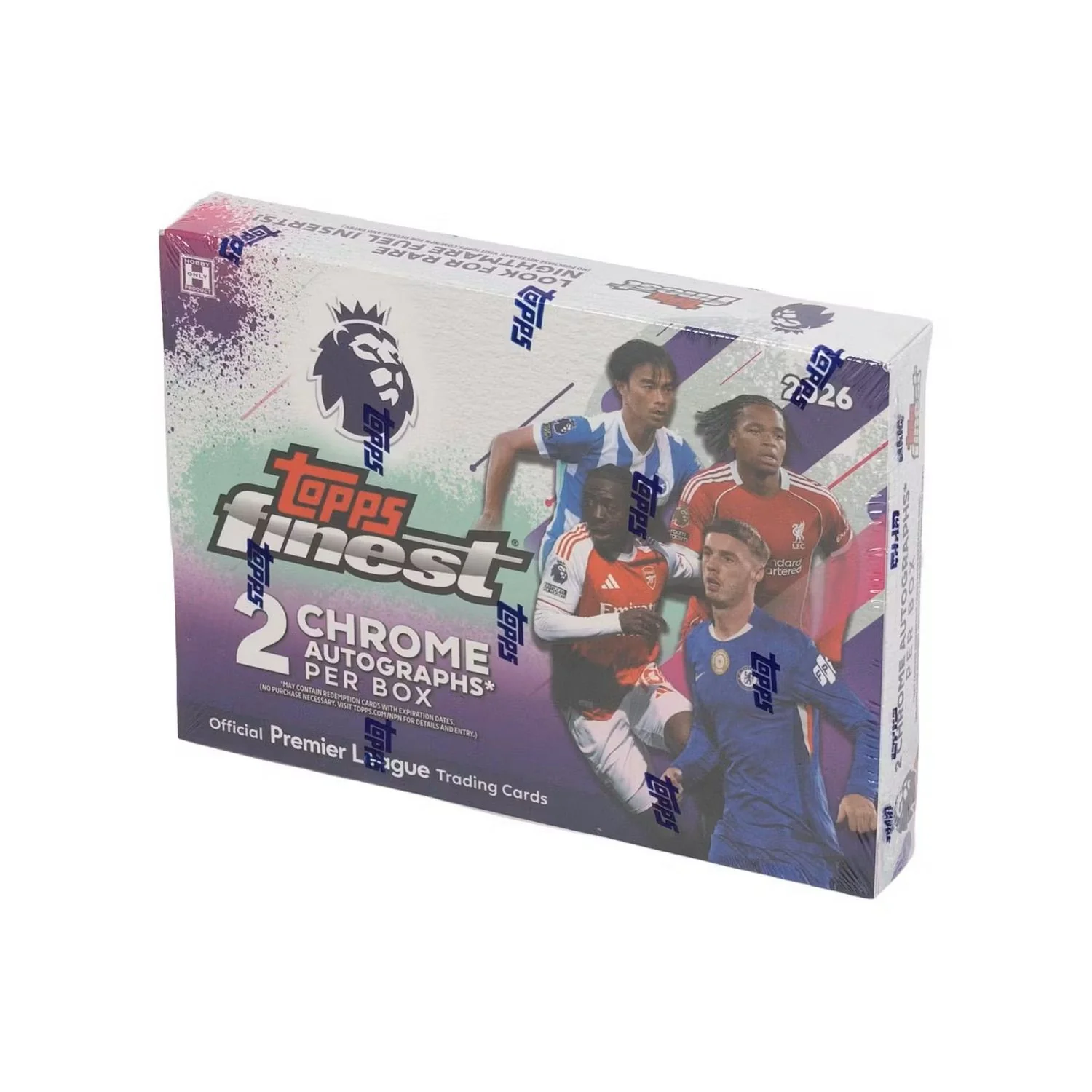 2026 Topps Finest Premier League EPL Soccer Hobby Box - Image 2