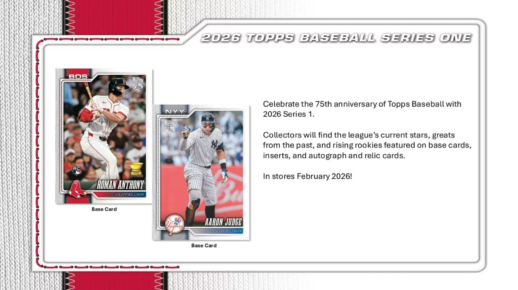 2026 Topps Series 1 Baseball Super Box - Image 2
