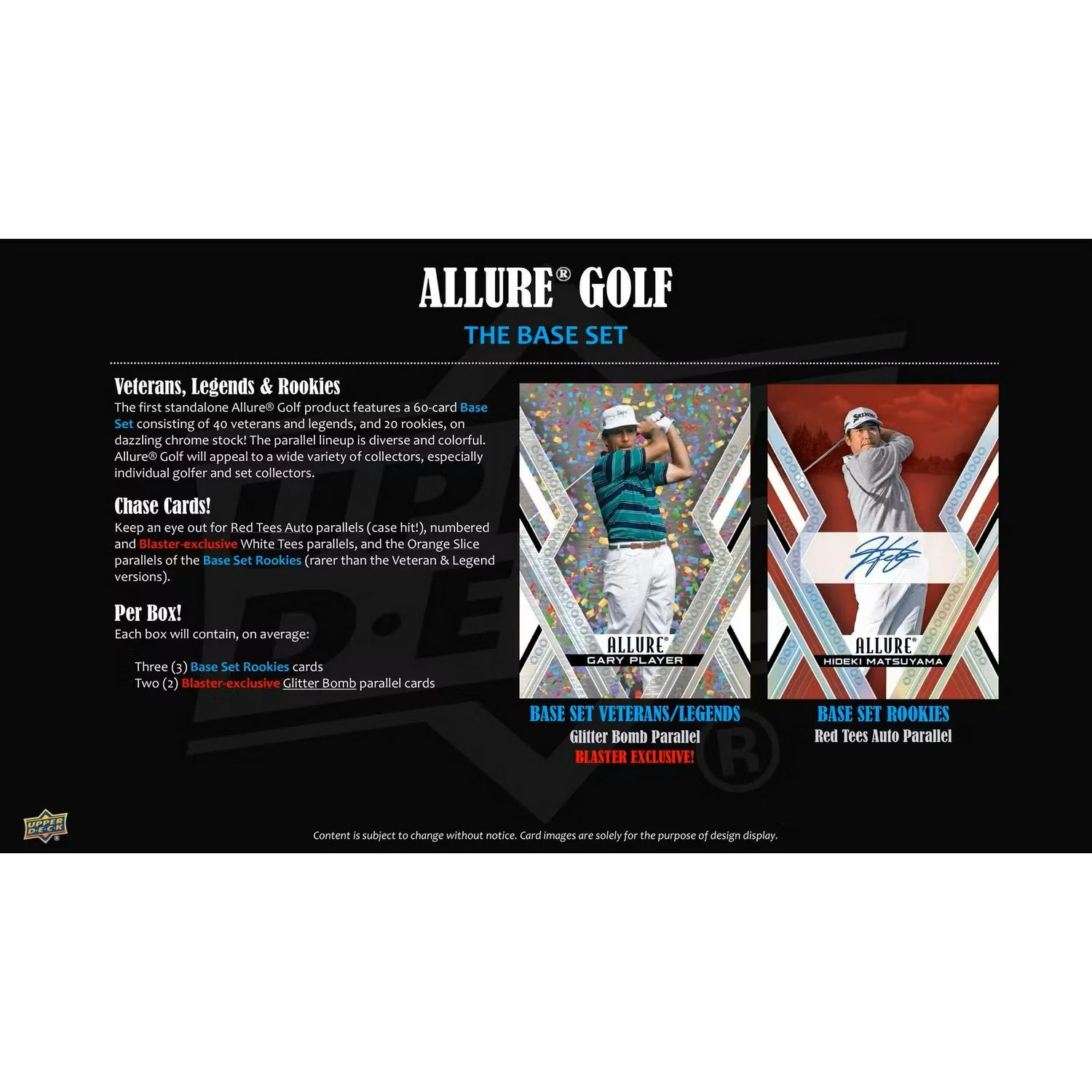 2026 Upper Deck Allure Golf Blaster Box - Image 5