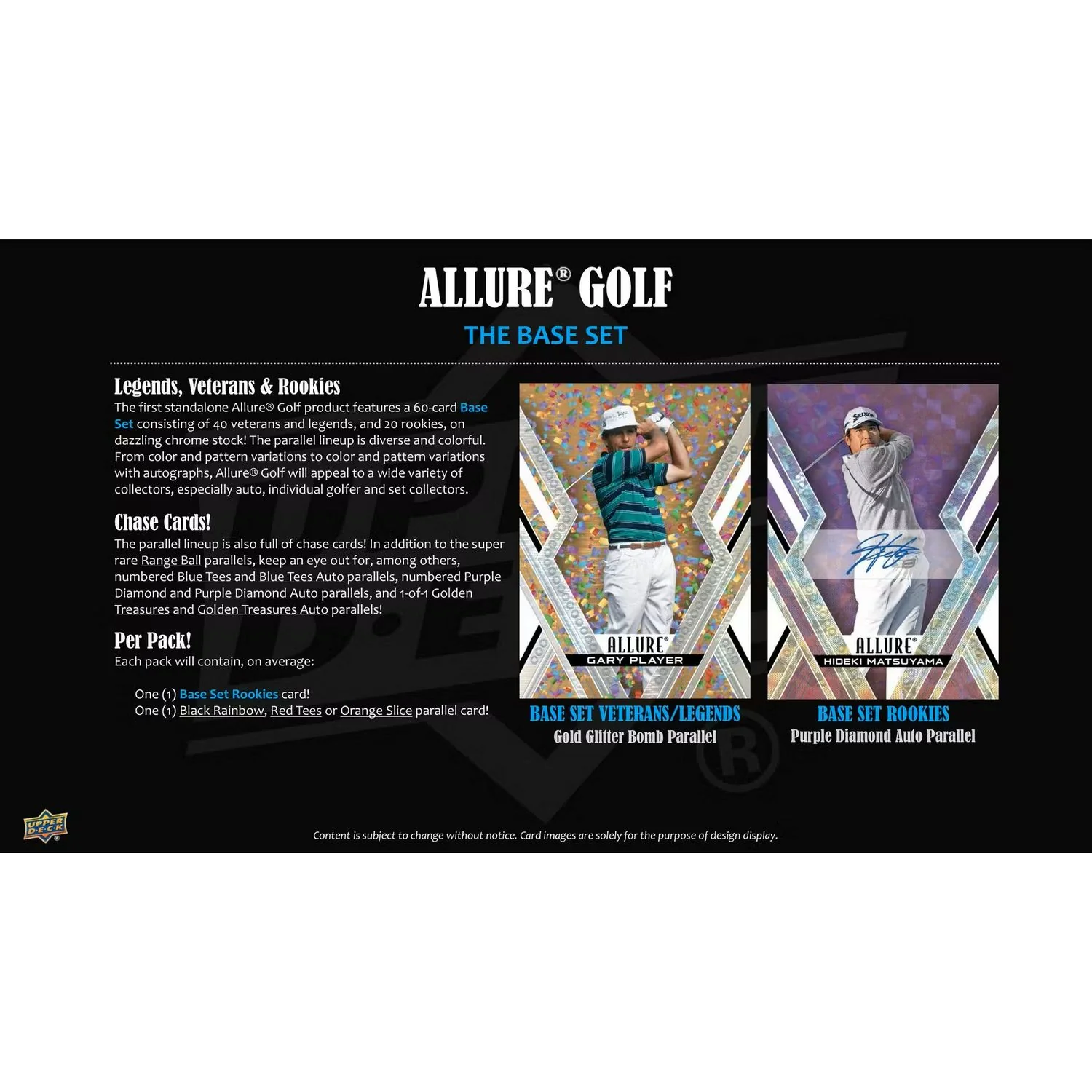 2026 Upper Deck Allure Golf Hobby Box *Contact Us To Order* - Image 5