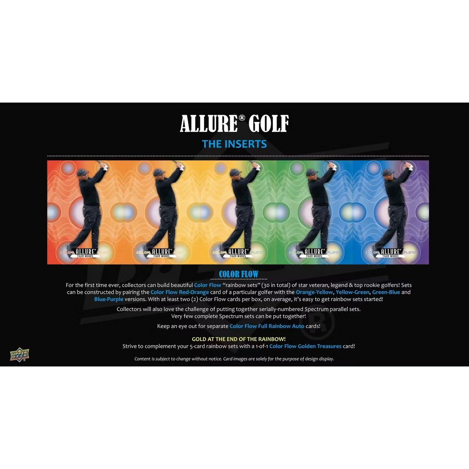 2026 Upper Deck Allure Golf Hobby Box *Contact Us To Order* - Image 6