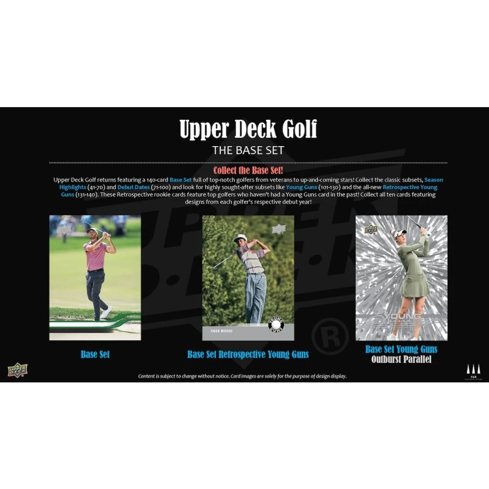 2026 Upper Deck Golf Tin - Image 2