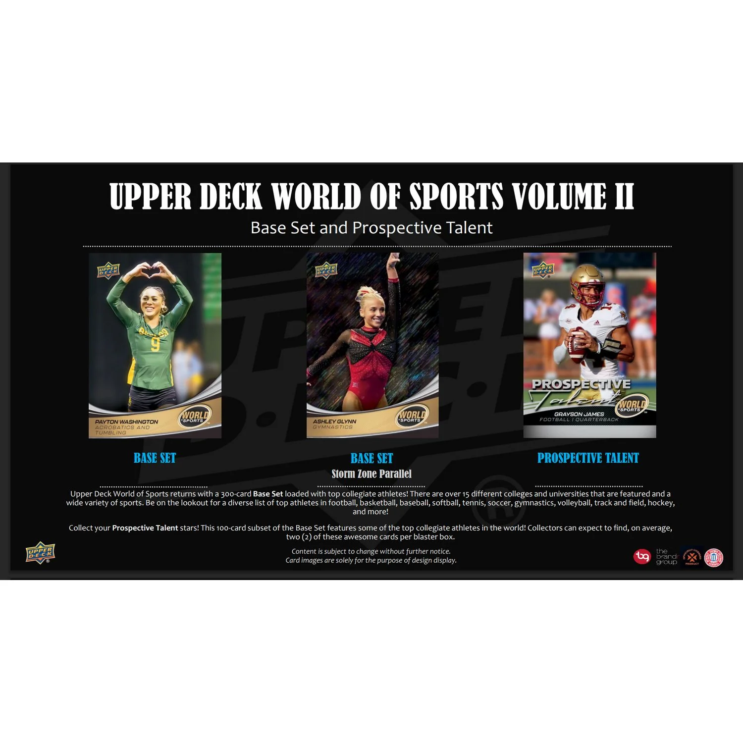 2025 Upper Deck World of Sports Vol.2 Blaster Box - Image 3