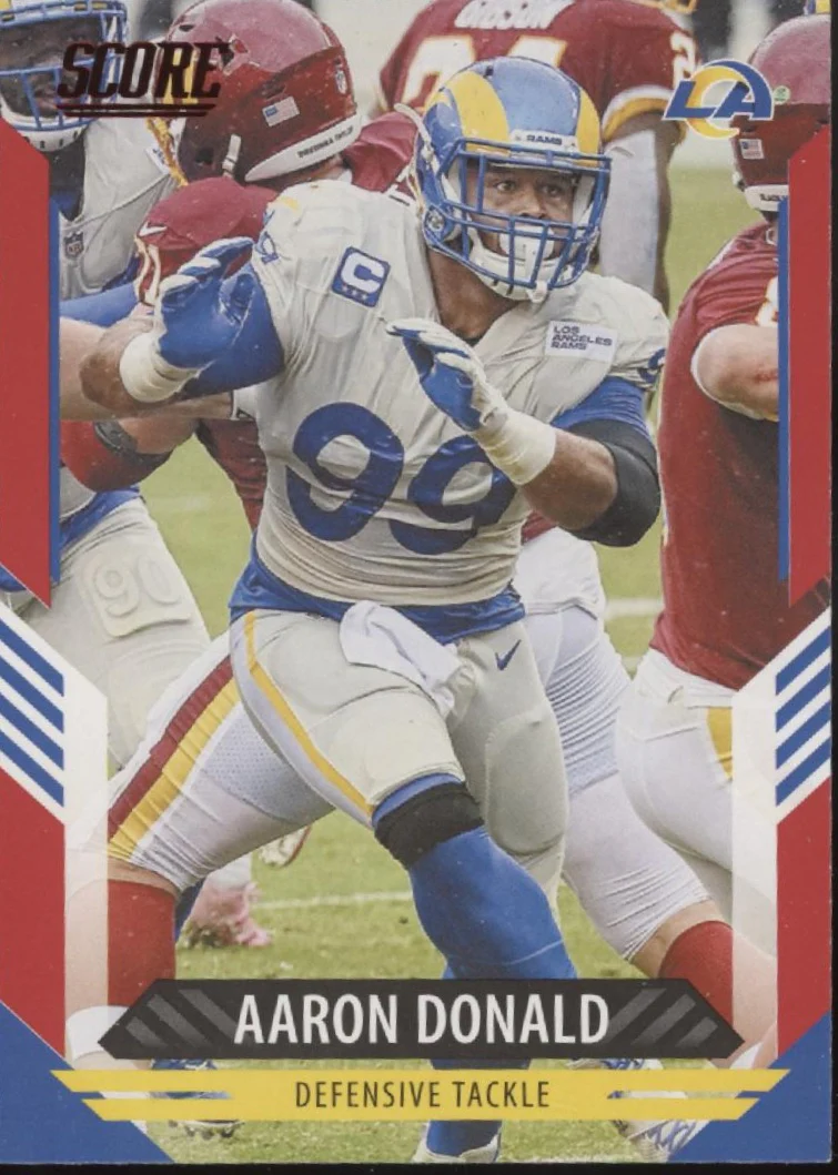 Aaron Donald Football Lot of 10 - Image 3