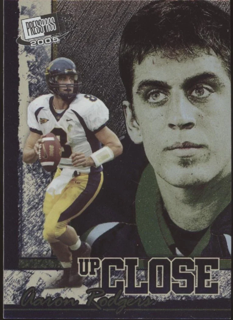 Aaron Rodgers 2005 Press Pass Up Close RC #UC2