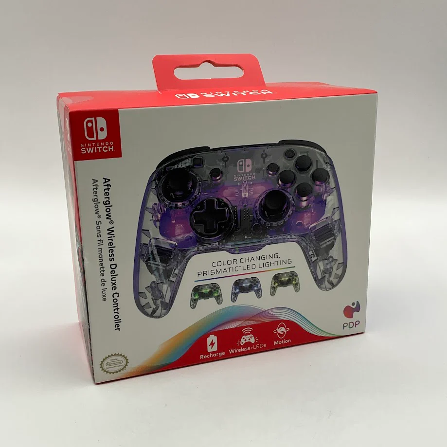 Afterglow Wireless Deluxe Controller Nintendo Switch Sealed