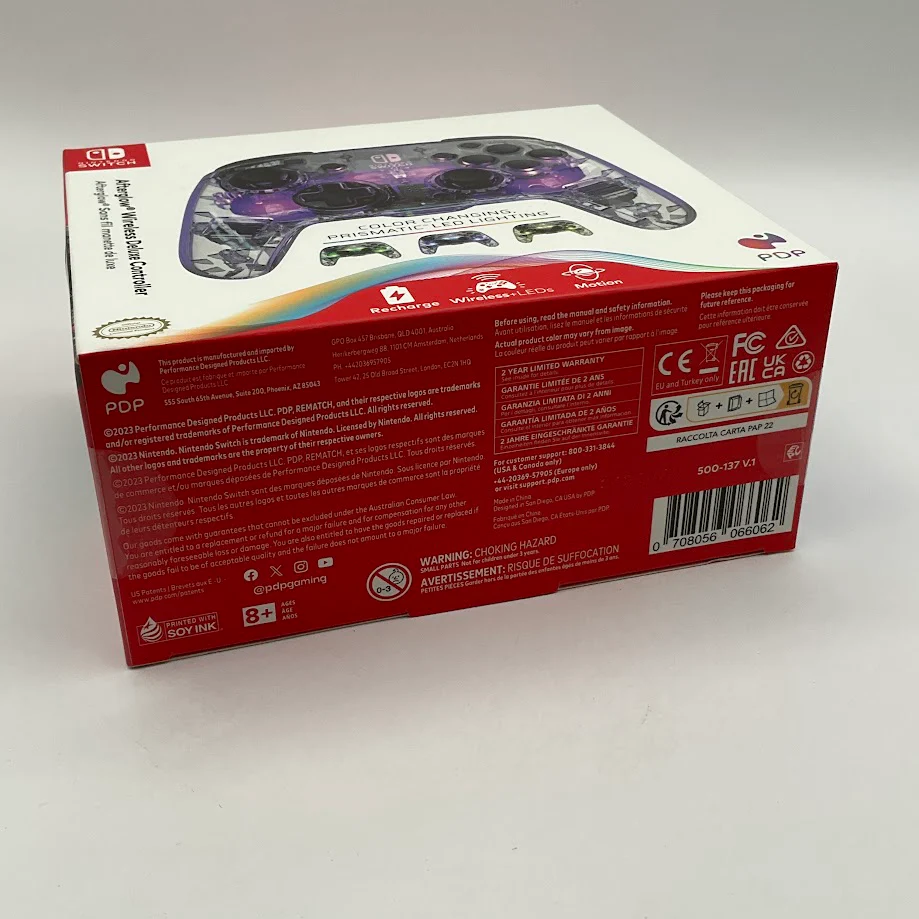 Afterglow Wireless Deluxe Controller Nintendo Switch Sealed - Image 3