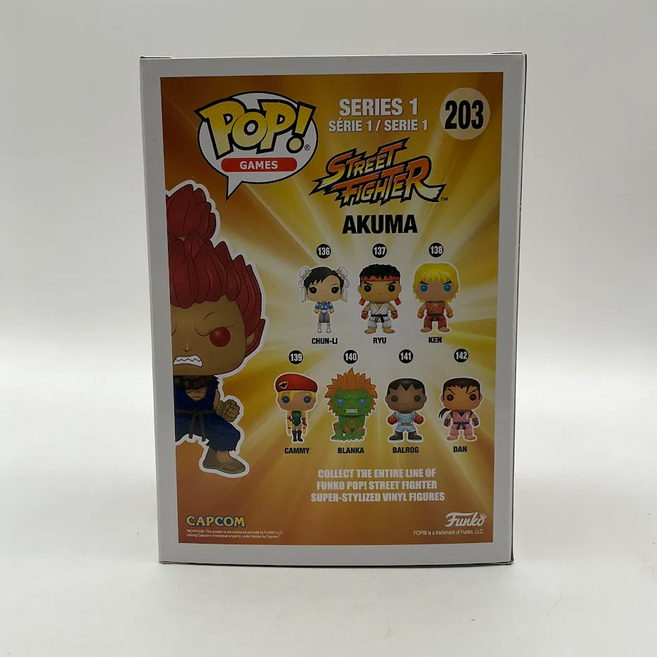 Akuma Funko Pop! Street Fighter #203 GameStop Exclusive - Image 3
