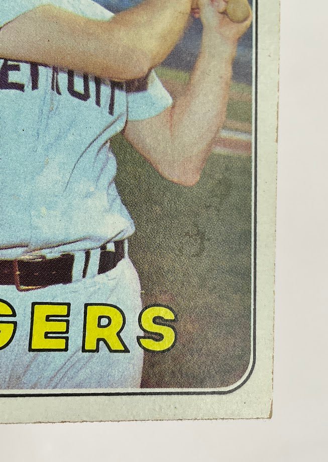 Al Kaline 1969 Topps #410 Detroit Tigers VG - Image 3