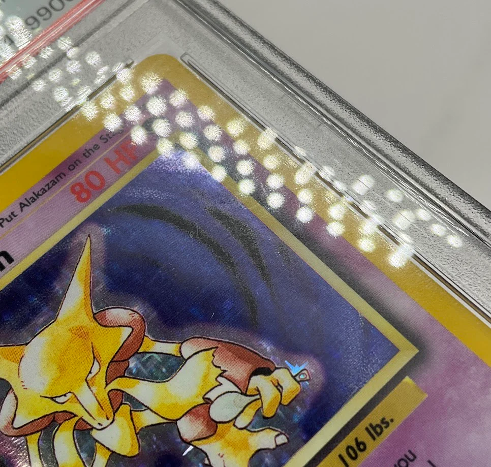 Alakazam Pokemon Base Set Holo #1 PSA 8 - Image 4