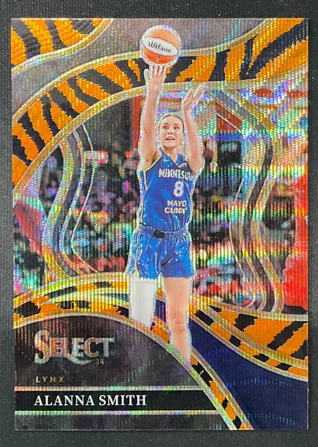 Alanna Smith 2024 Panini WNBA Select Tiger Wave Prizm #222 - Image 3