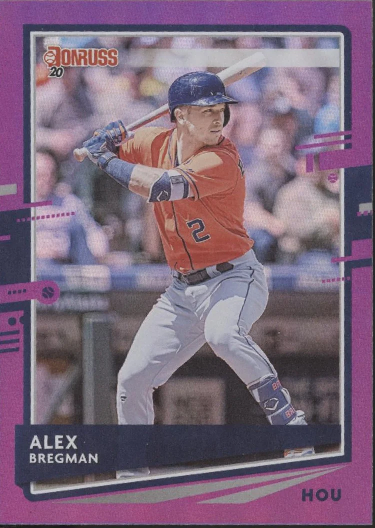 Alex Bregman Baseball Lot of 5