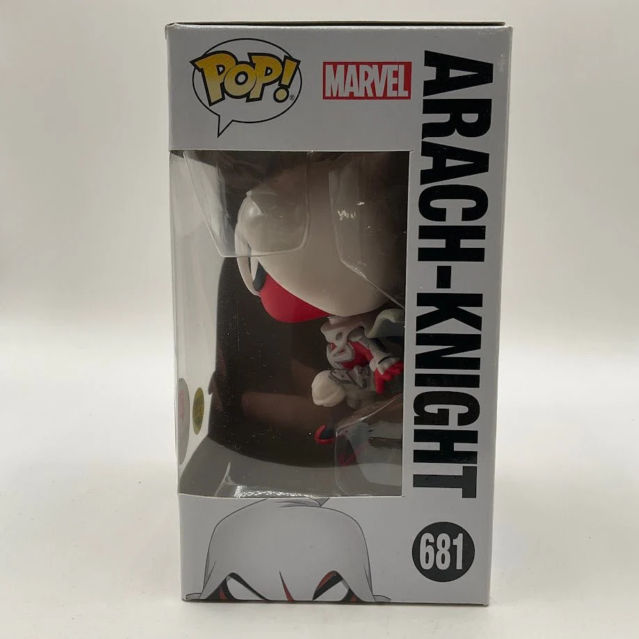 Arach-Knight Funko Pop! Infinity Warps #681 GITD Walgreens Exclusive - Image 2