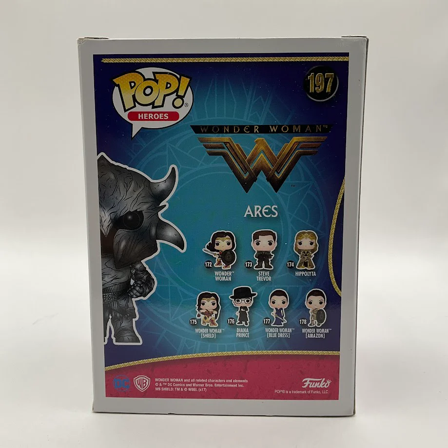 Ares Funko Pop! Wonder Woman #197 2017 Summer Convention - Image 3
