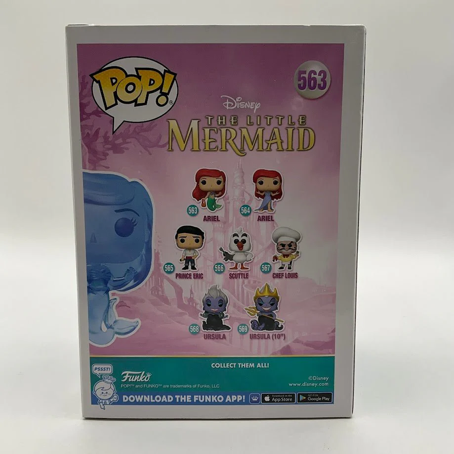 Ariel Funko Pop! The Little Mermaid #563 Entertainment Earth Exclusive - Image 3