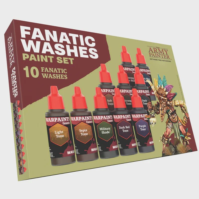 Army Painter: Warpaints Fanatics - Washes Paint Set