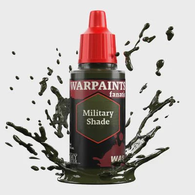 Army Painter: Warpaints Fanatics Wash - Military Shade