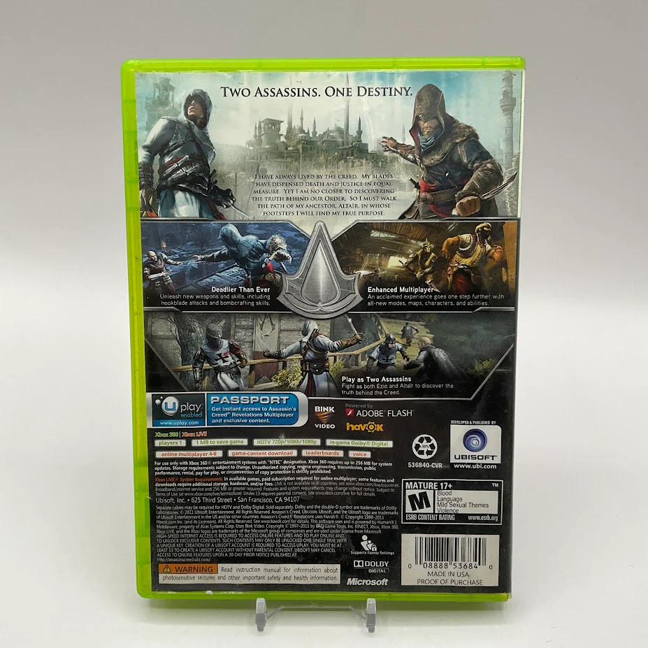 Assassin's Creed: Revelations [Walmart Edition] Xbox 360 Used - Image 2