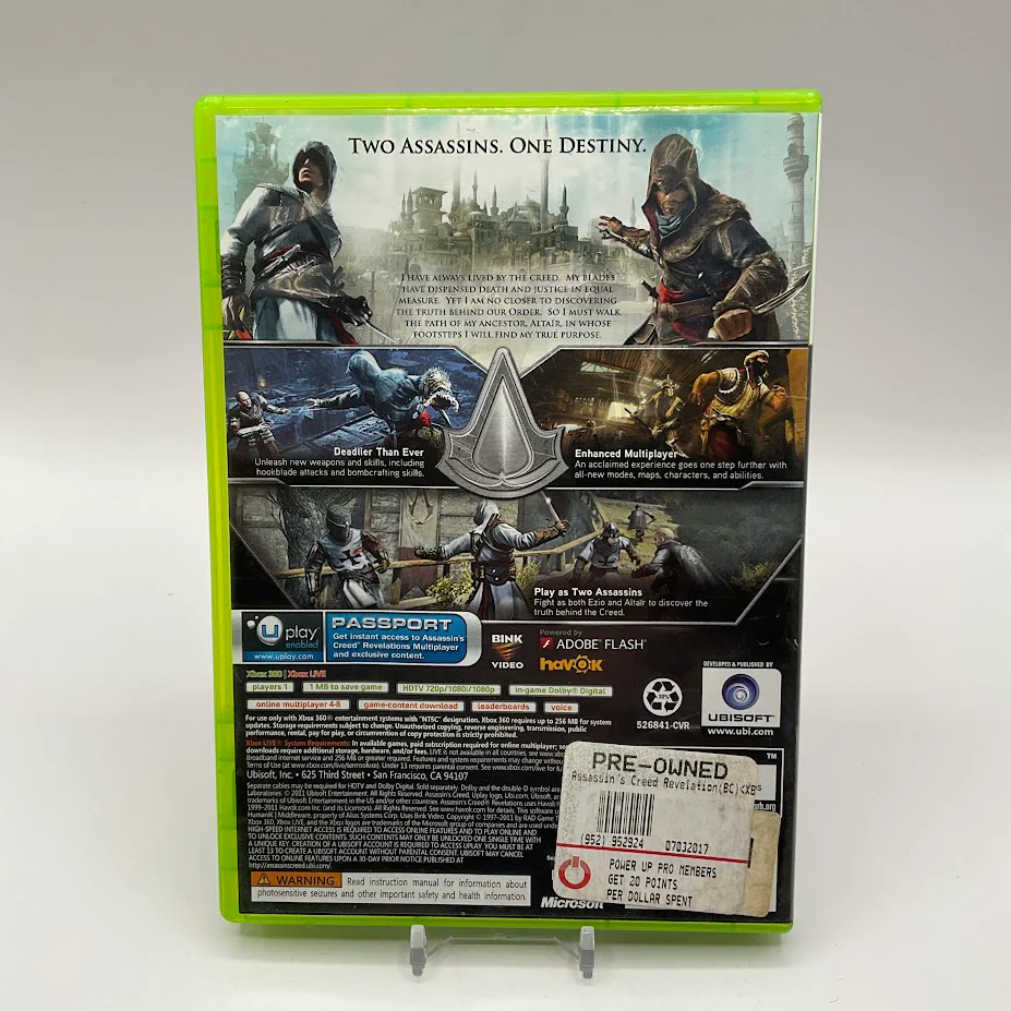 Assassin's Creed: Revelations Xbox 360 Used - Image 2