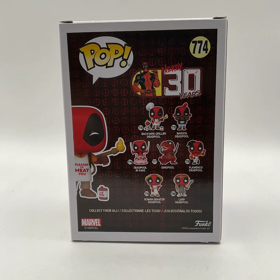 Backyard Griller Deadpool Funko Pop! Marvel #774 - Image 3