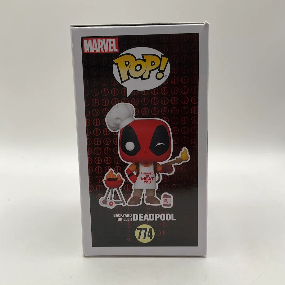 Backyard Griller Deadpool Funko Pop! Marvel #774 - Image 4