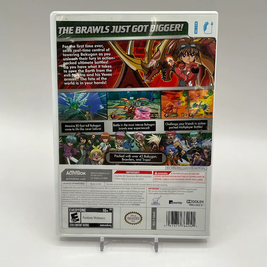 Bakugan: Defenders of the Core Wii Used - Image 2