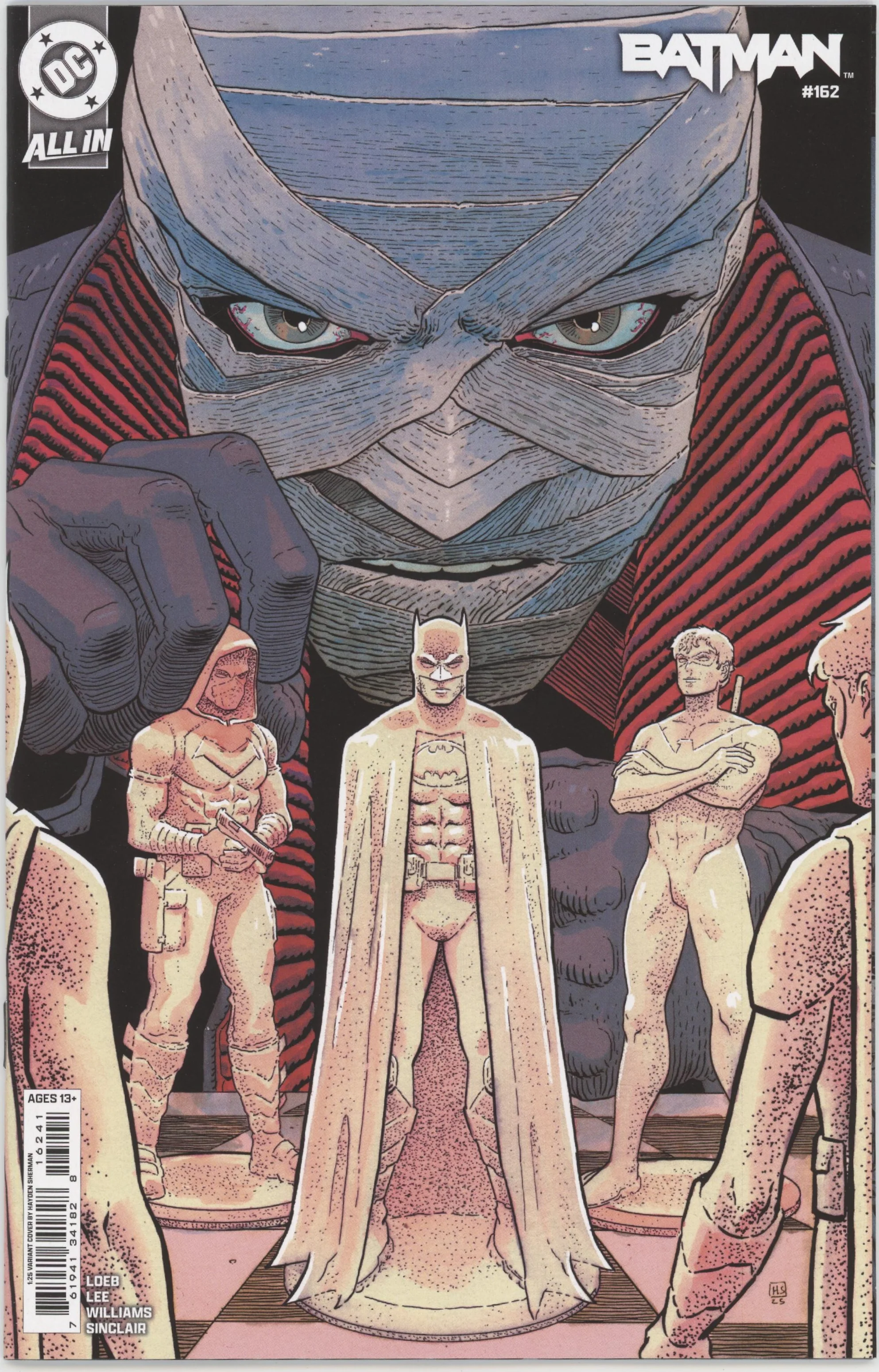 Batman #162 Cover G 1 in 25 Hayden Sherman Card Stock Variant