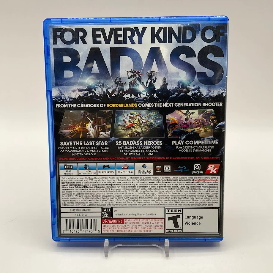Battleborn Playstation 4 Used - Image 2