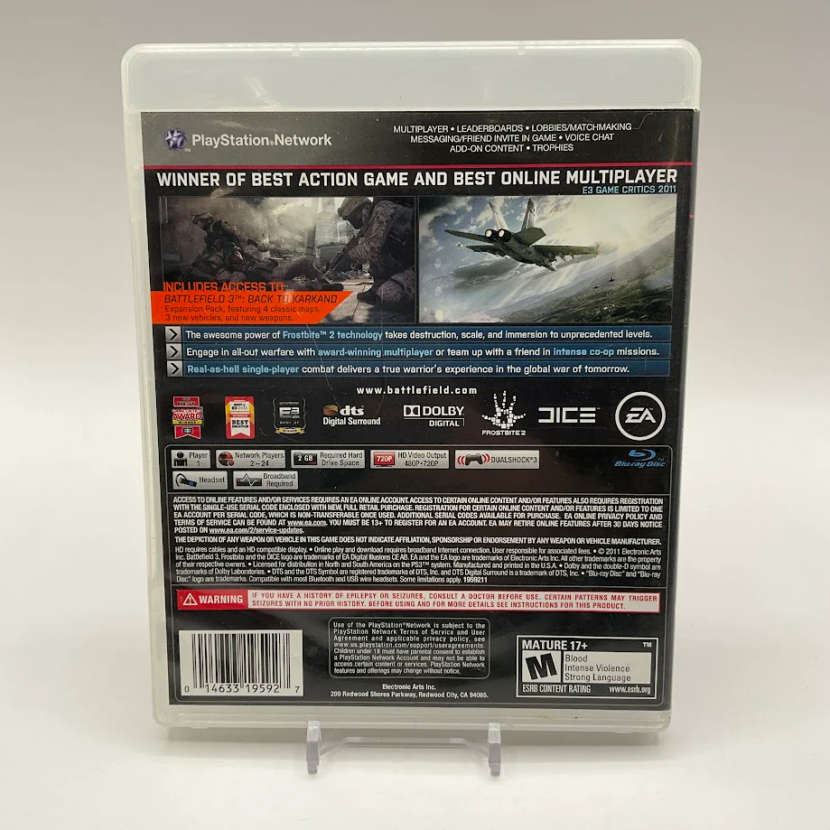 Battlefield 3 Limited Edition Playstation 3 Used - Image 2