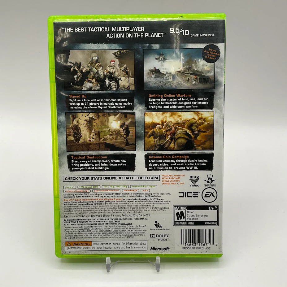 Battlefield: Bad Company 2 Xbox 360 Used - Image 2