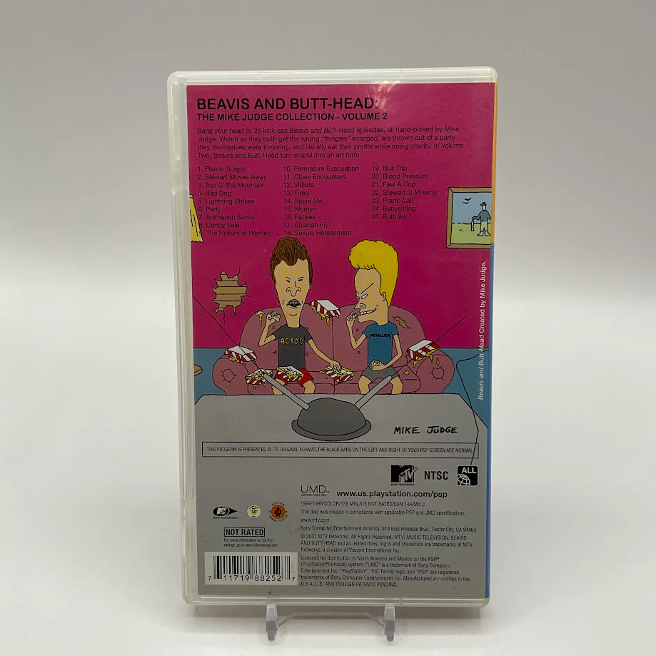 Beavis and Butt-head: The Mike Judge Collection Vol. 2 [UMD] PSP Used - Image 2