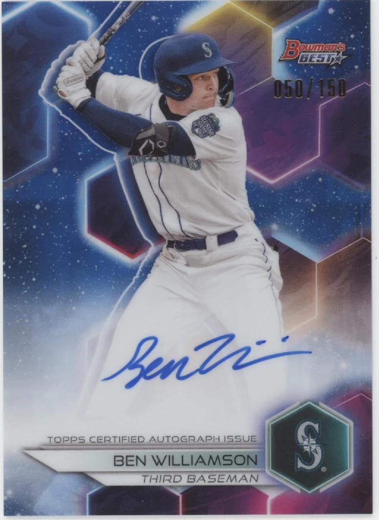 Ben Williamson 2023 Bowman's Best Blue Refractor Auto 050/150 #B23-BW