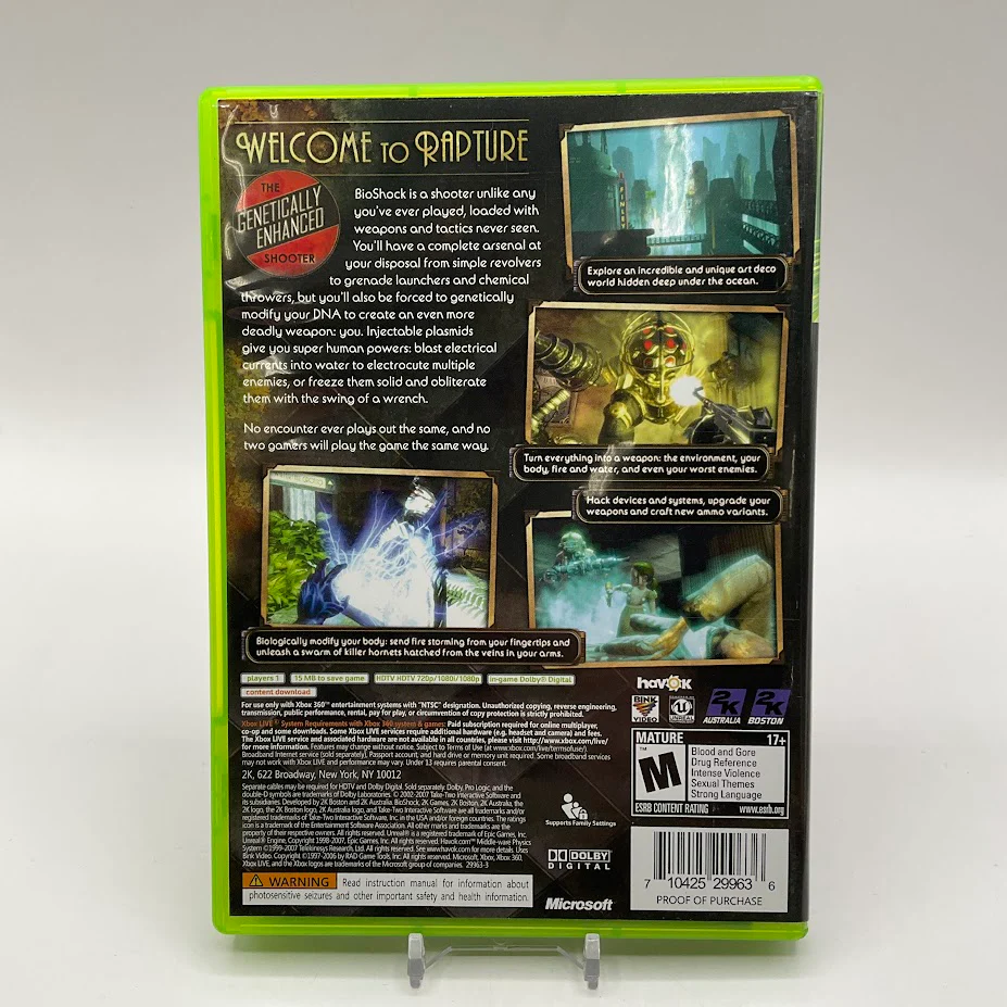Bioshock Xbox 360 Used #2 - Image 4
