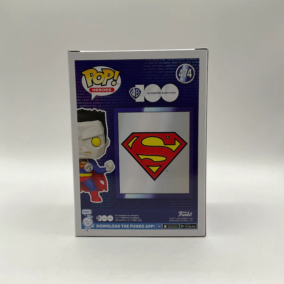 Bizarro Superman Funko Pop! WB 100 #474 2023 Summer Convention - Image 3